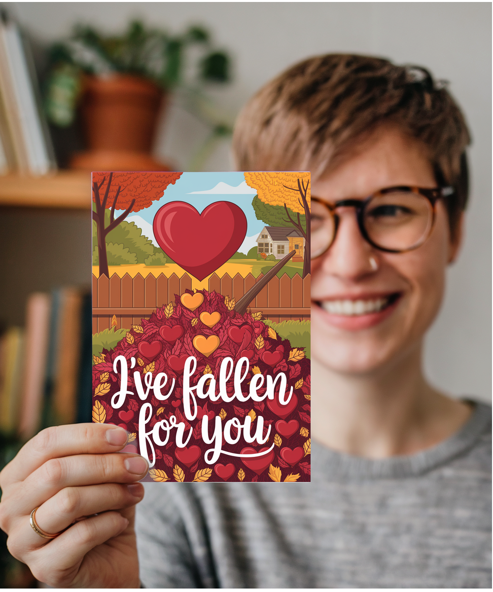 I’ve fallen for you Greeting Card