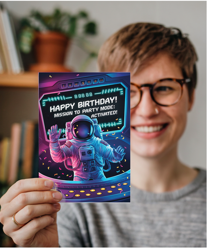 Happy Birthday! Mission to Party Mode Activated!