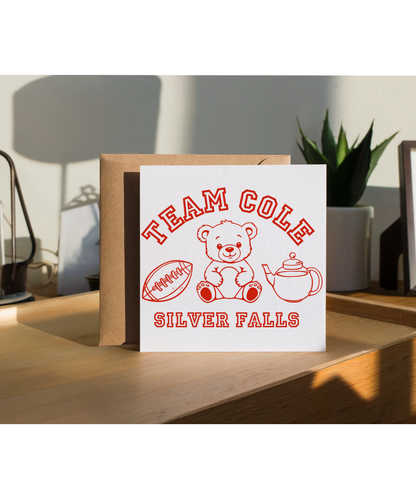 Team Cole Silver Springs Book Boyfriend