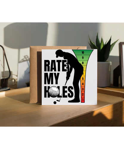 Funny rude rate my holes golf