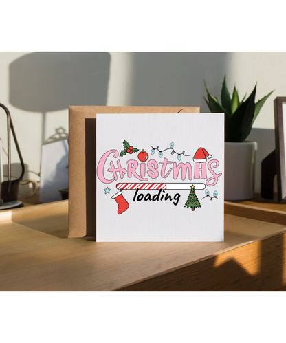 Christmas Loading with Festive December Icons