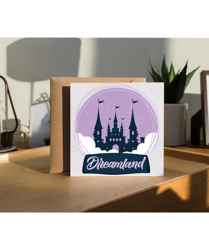 Dreamland Magical Castle in a Snow Globe