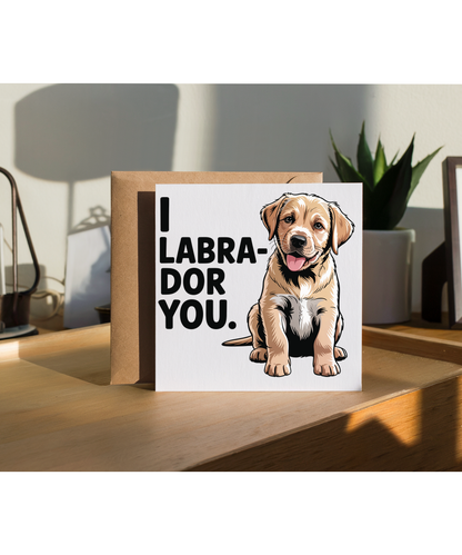I labrador you