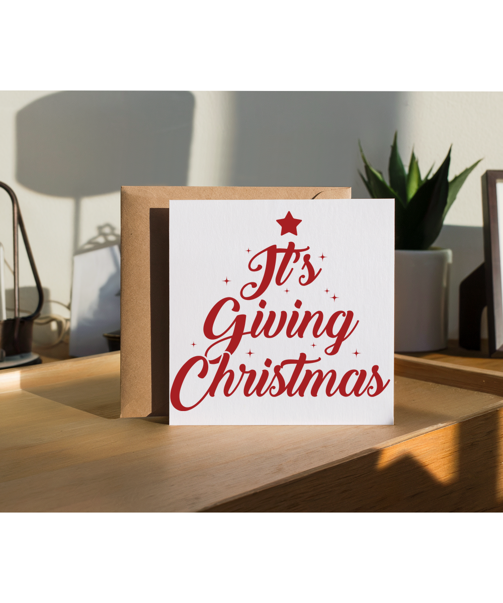 It's giving christmas