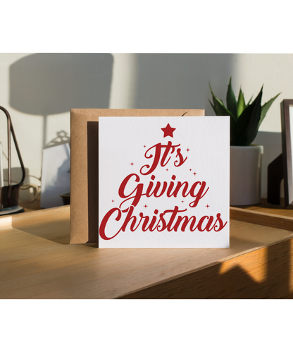 It's giving christmas