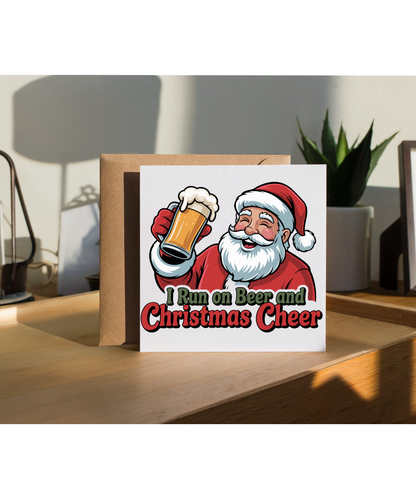 I run on beer and Christmas cheer