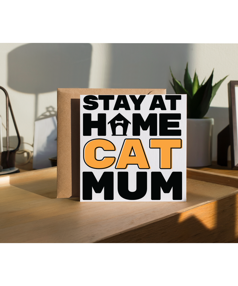 Stay at home cat mum