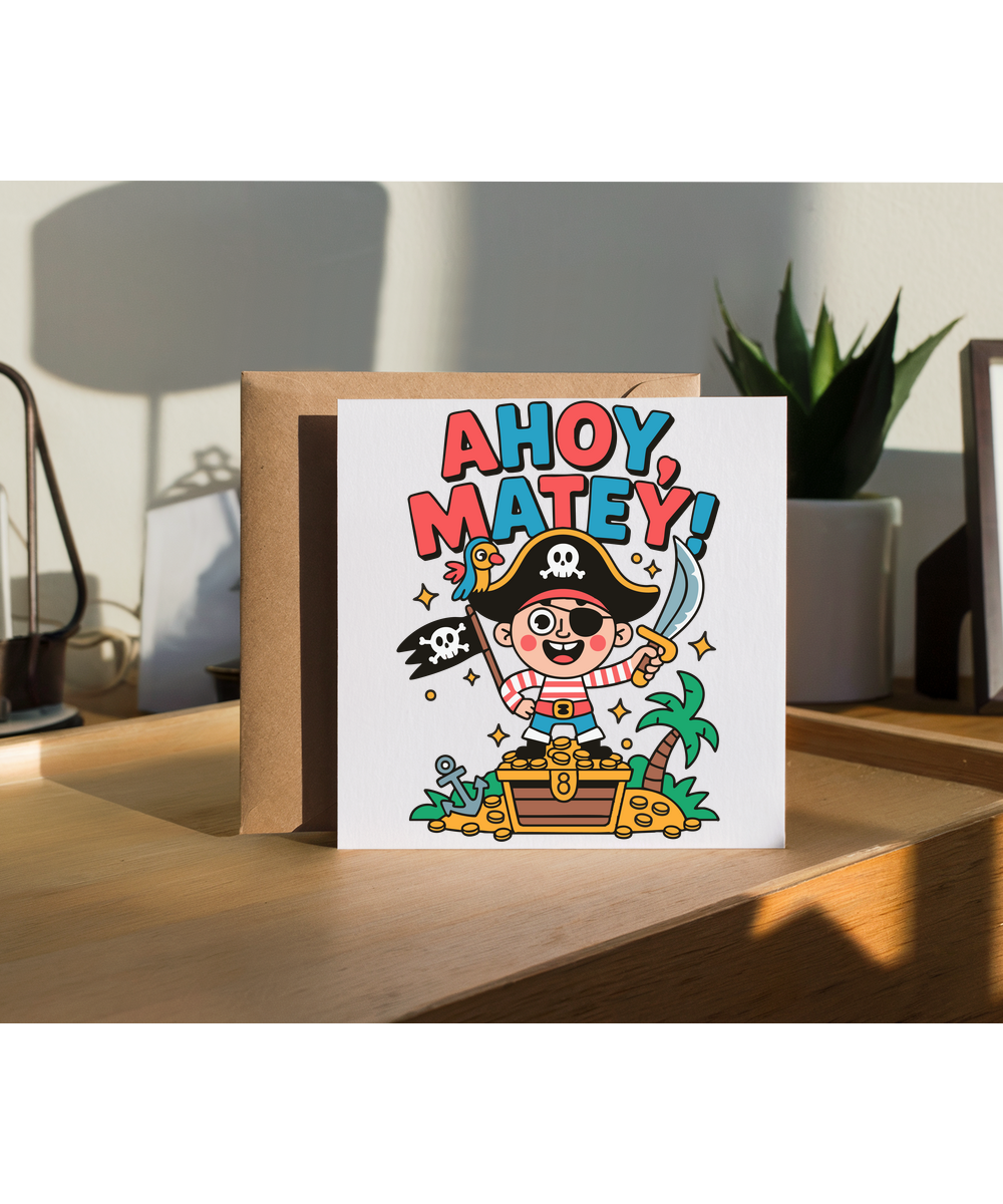 Ahoy Matey Kiddy pirate