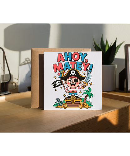 Ahoy Matey Kiddy pirate