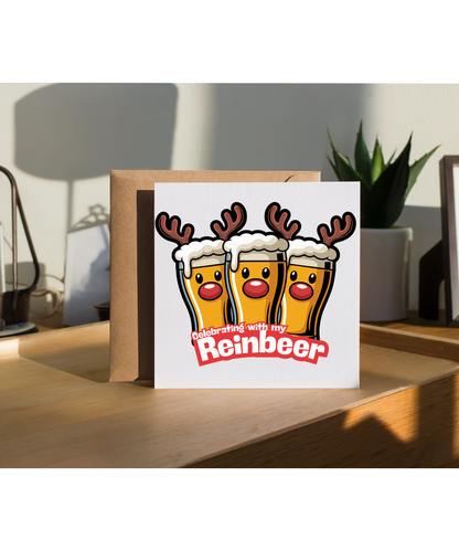 Celebrating with my Reinbeer
