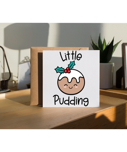 Childrens Christmas Little Pudding for Baby Girl or Boy