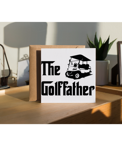 The Golf Father With Buggy