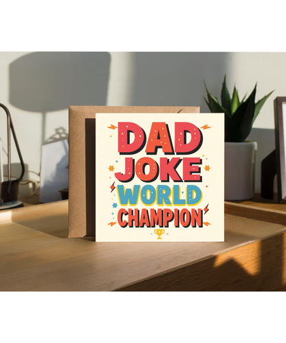 Fathers Day Dad Joke world champion
