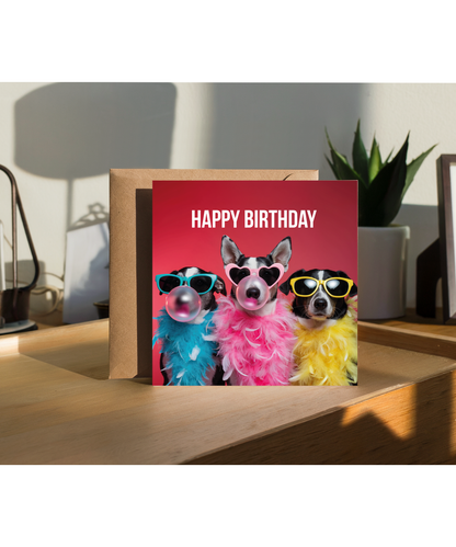 Happy Birthday Party Dogs
