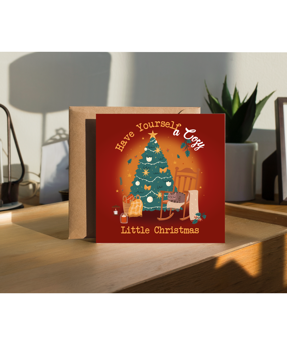Christmas Card Have Yourself a Cozy Little Christmas