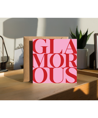 Pink and Red GLAMOROUS