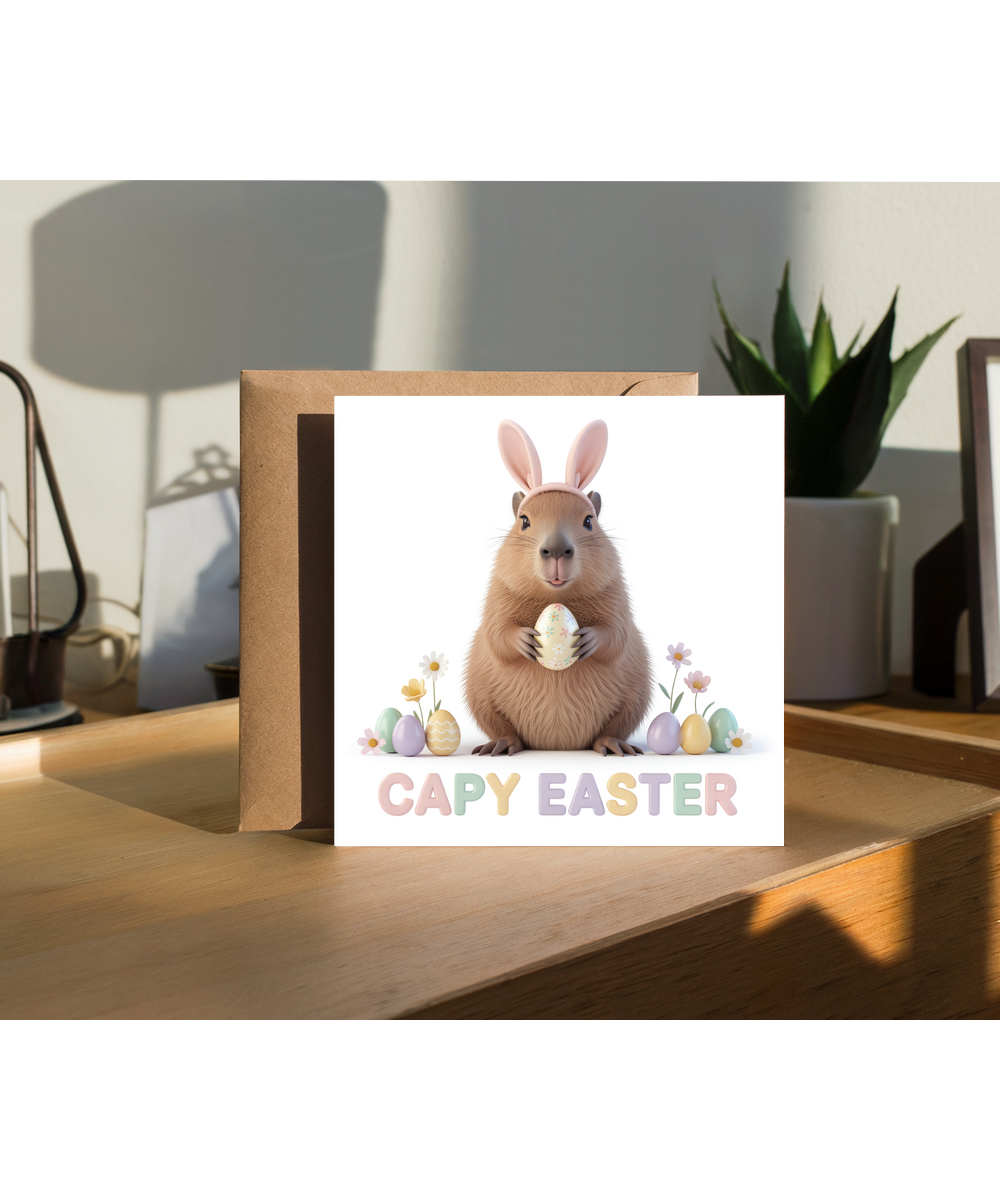 Capy Easter adorable capybara