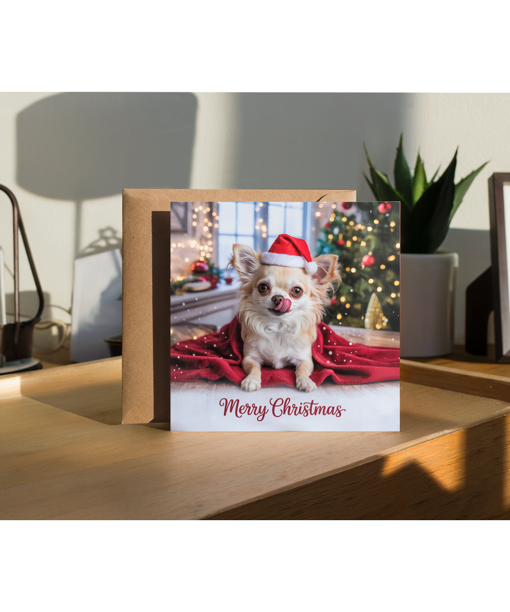 Merry Christmas adorable chihuahua