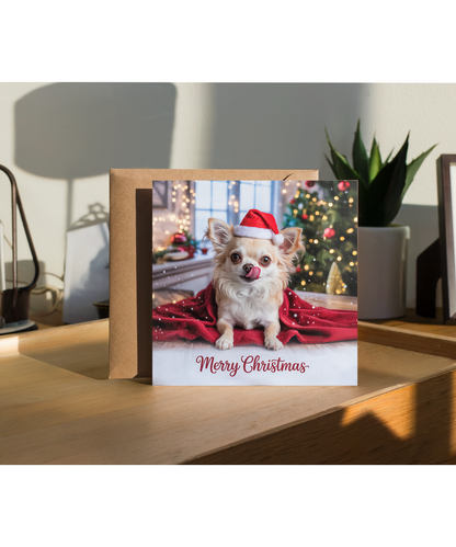 Merry Christmas adorable chihuahua
