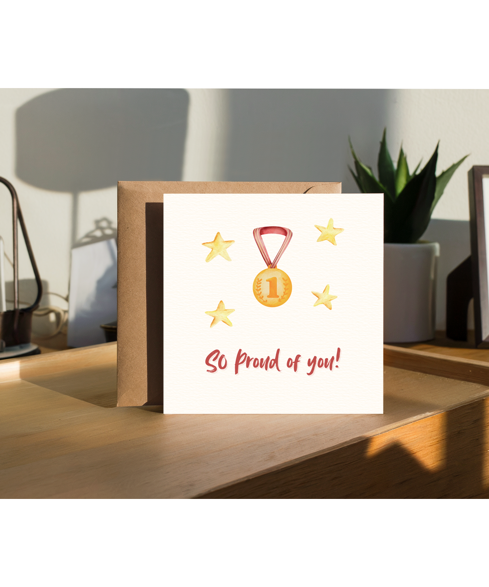 So Proud of You star medal