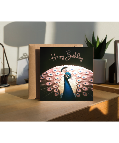 Happy Birthday Peacock
