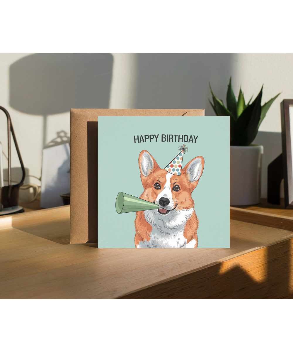 Happy Birthday Corgi Cute