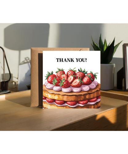 Thank you cake