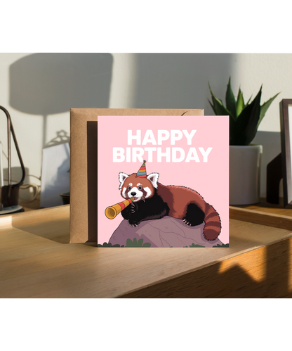 Happy Birthday red panda