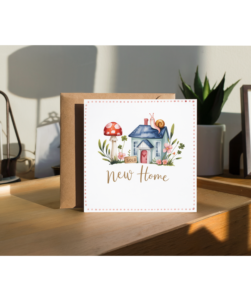 new home card snail