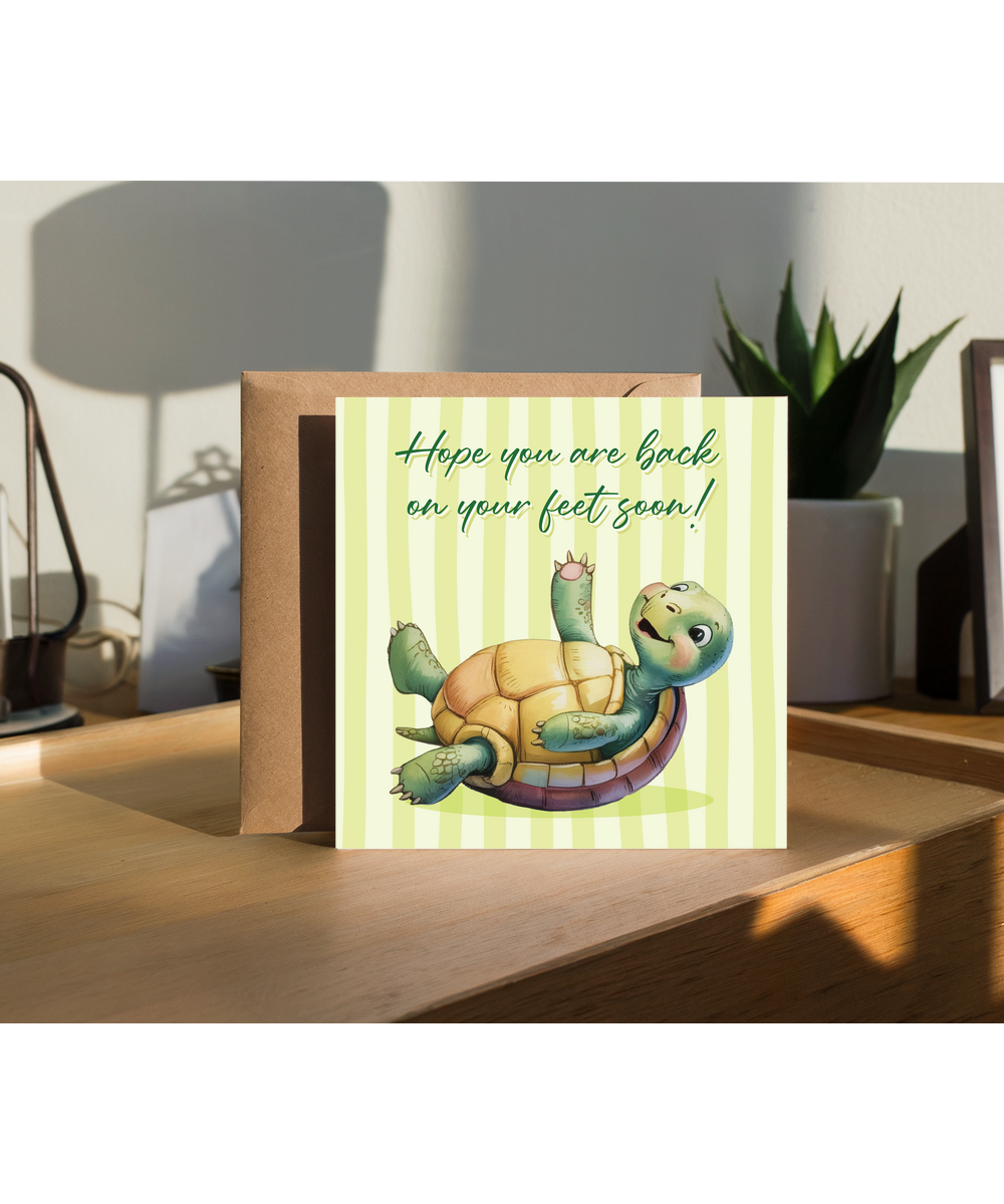 Tortoise hope you are back on your feet soon