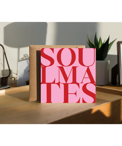 Valentines Pink and Red SOULMATES