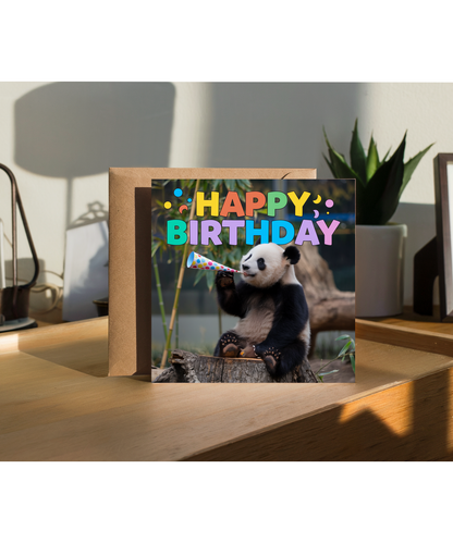 Happy Birthday panda