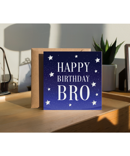 Navy and Gold happy birthday Bro