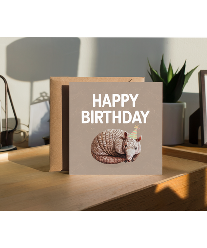 Birthday armadillo
