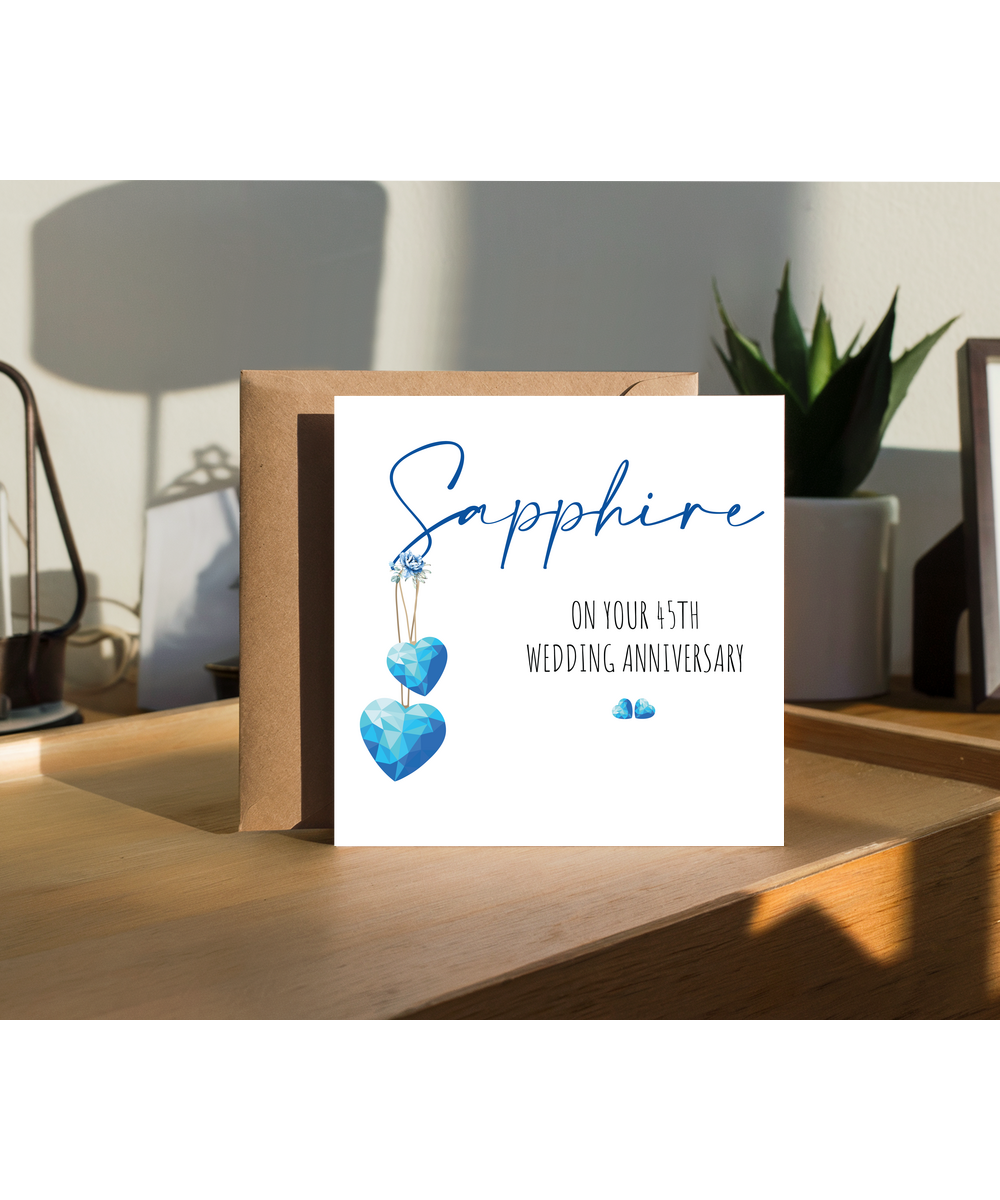 45th anniversary Sapphire