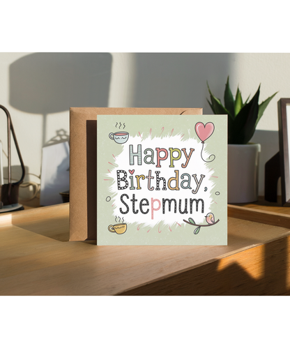 whimsical happy birthday stepmum