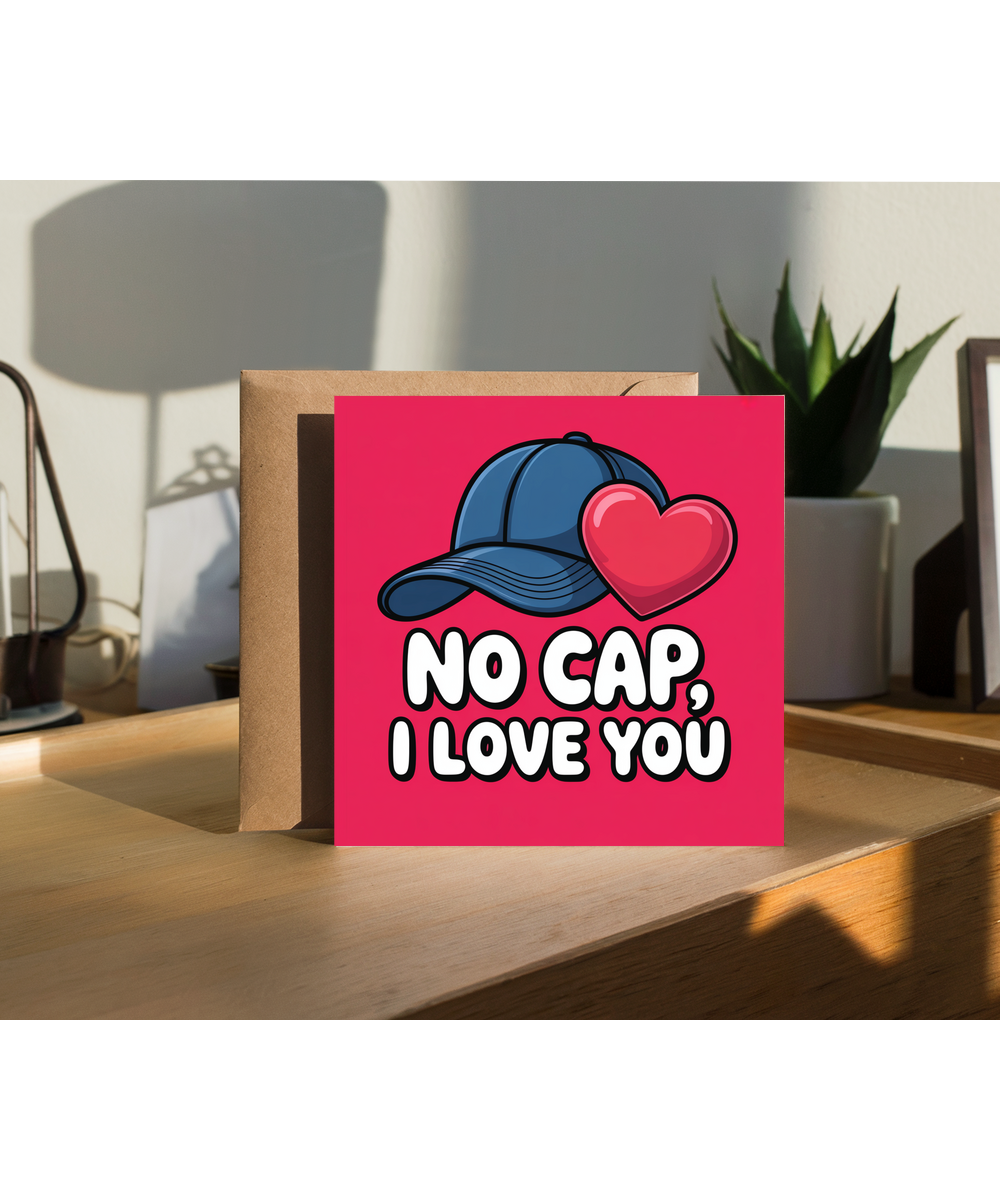 no cap, I love you