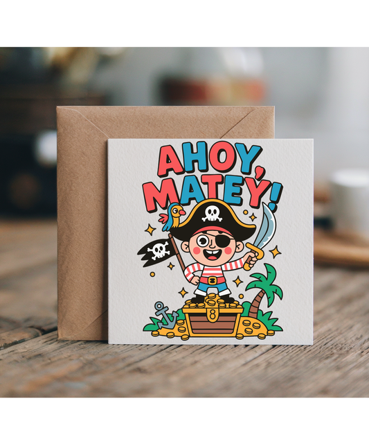 Ahoy Matey Kiddy pirate