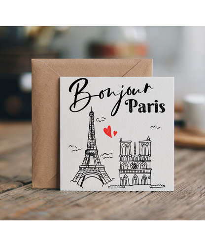 Bonjour Paris City of Love Romantic Landmarks Travel Lovers