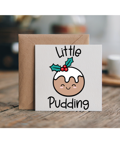 Childrens Christmas Little Pudding for Baby Girl or Boy