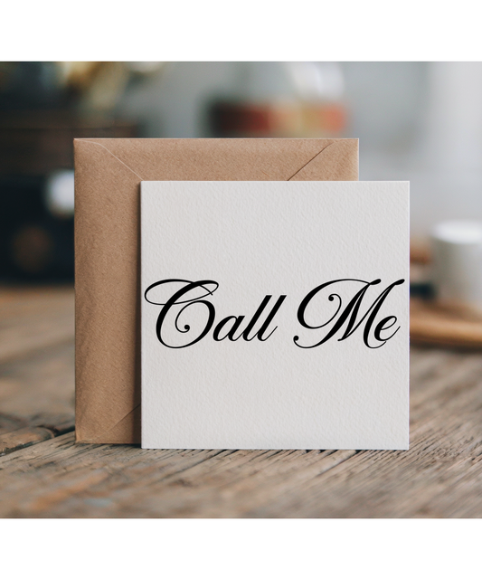 Call Me