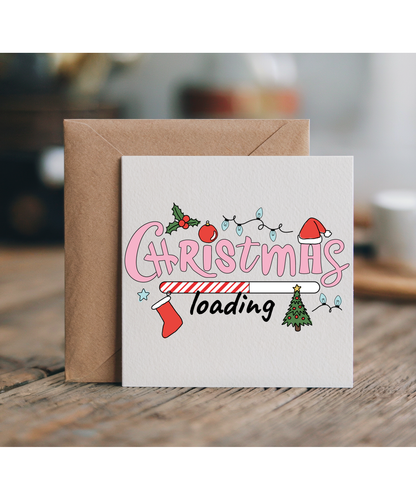 Christmas Loading with Festive December Icons