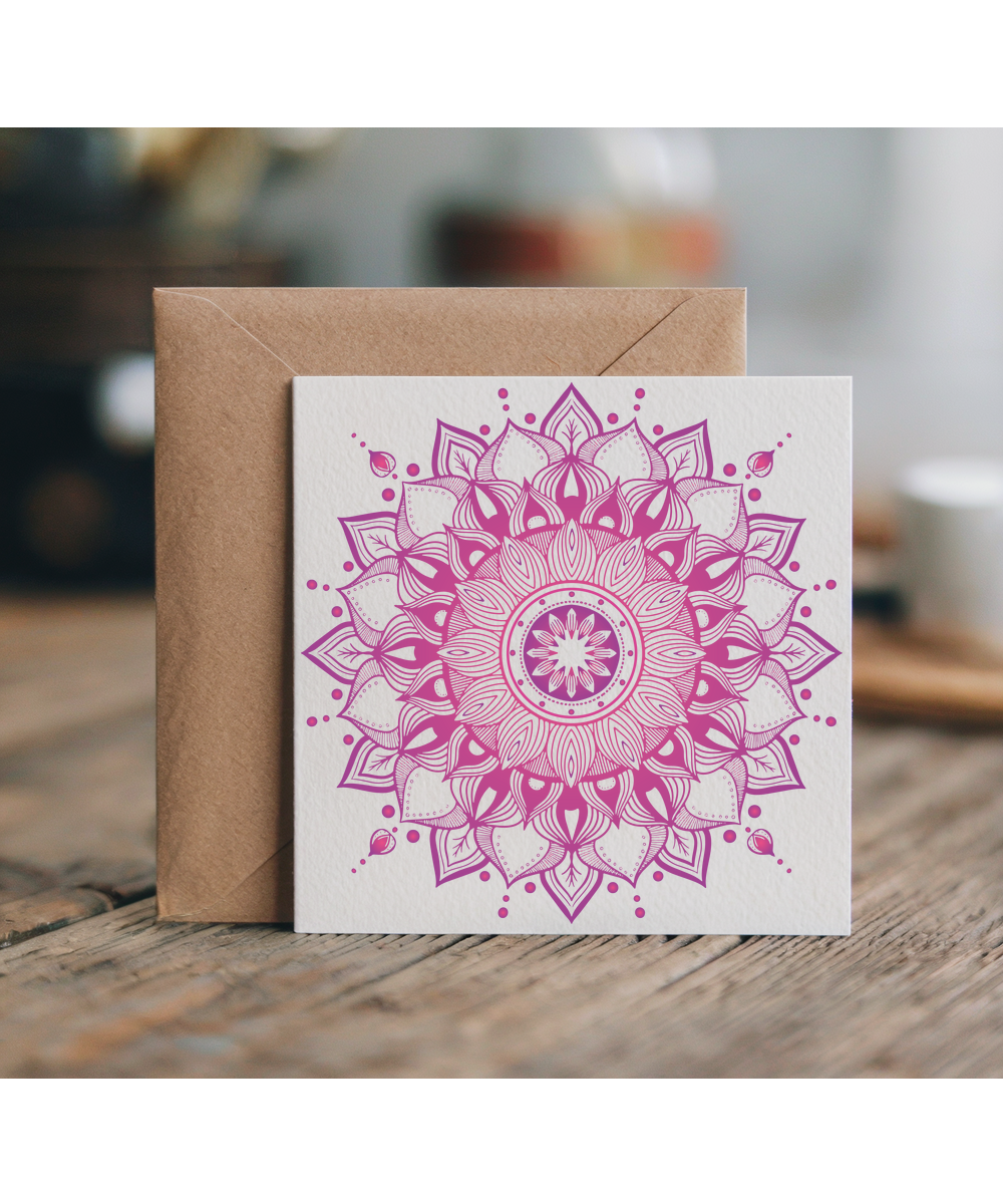Mandala Flower Boho Spiritual Calm Girl Energy