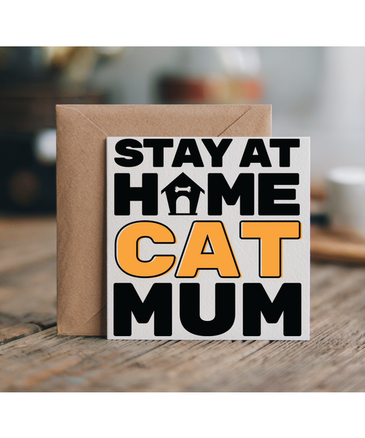 Stay at home cat mum