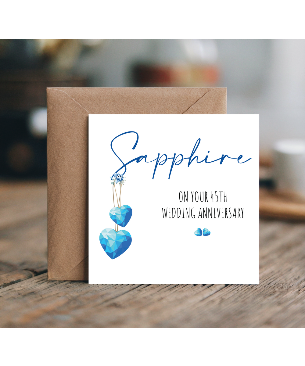 45th anniversary Sapphire