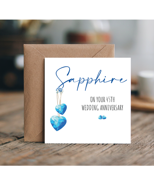 45th anniversary Sapphire