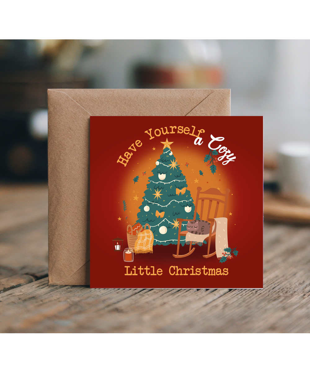 Christmas Card Have Yourself a Cozy Little Christmas
