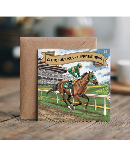 Off to the Races – Happy Birthday!