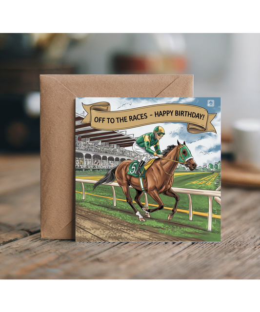 Off to the Races – Happy Birthday!