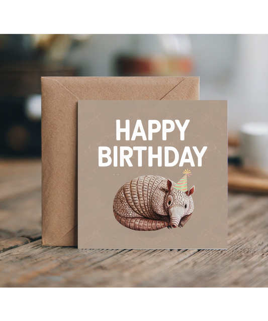 Birthday armadillo